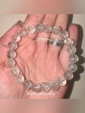 Prase Quartz / Green Quartz Bracelet 8mm